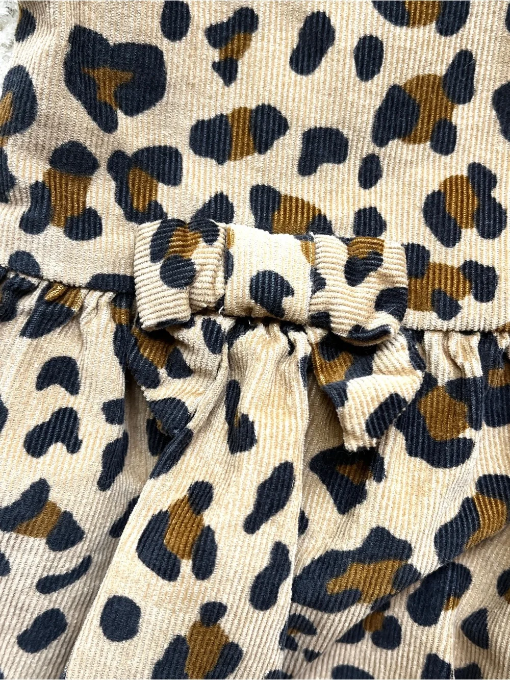 Toddler Girl 18M Clothing Bundle Carter’s Leopard Dress, Cat & Jack Jeans